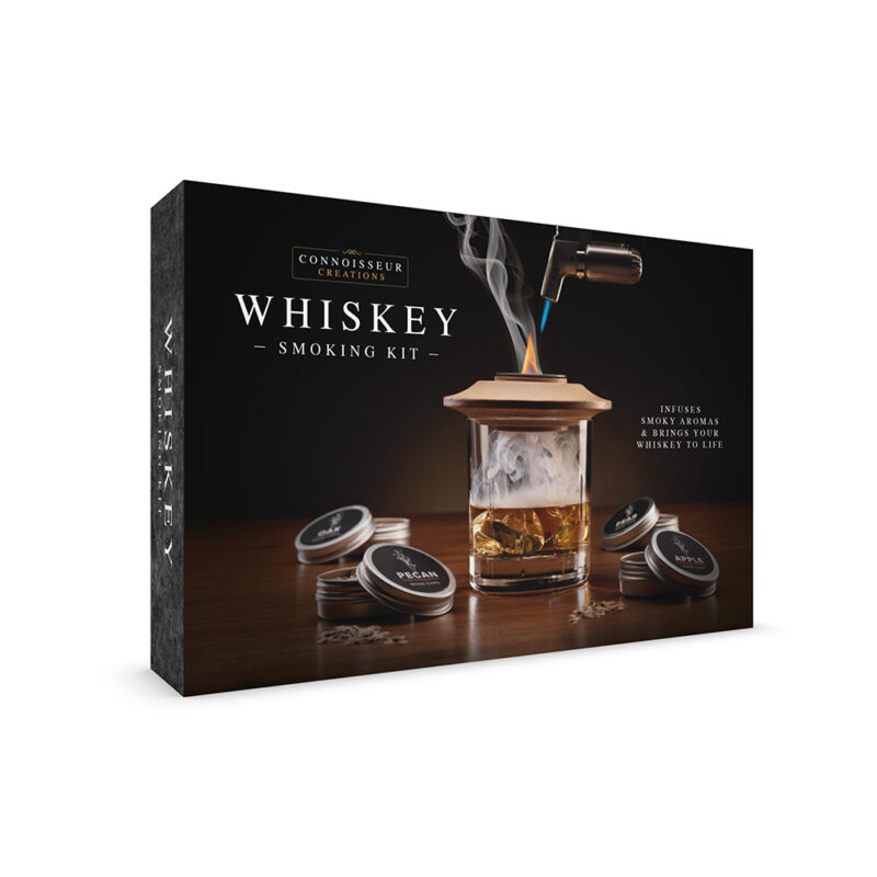 The Source Whiskey Smoking Kit – Σετ καπνίσματος ουίσκι με καπάκι & επαναγεμιζόμενο φλόγιστρο - Image 2