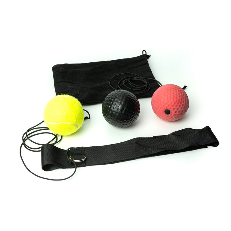 The Source Reflex Boxing Balls - Μπάλες Βελτίωσης Αντανακλαστικών 3 τεμαχίων για Ασκήσεις Πυγμαχίας - Image 2