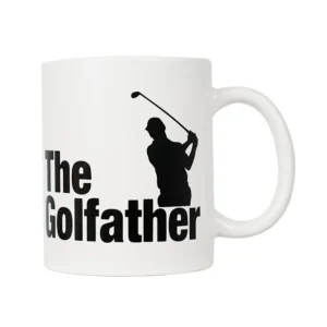 The Source Golfather Mug and Coaster – Κούπα & Σουβέρ Golfather – Σετ Δώρου για Παίκτες του Γκολφ - Image 4