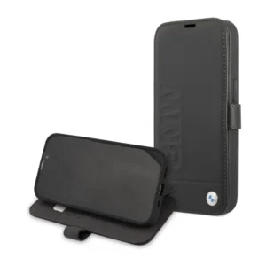 BMW Signature Collection Book Θήκη προστασίας από δερματίνη – iPhone 13 (Μαύρη) - Image 2