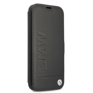 BMW Signature Collection Book Θήκη προστασίας από δερματίνη – iPhone 13 (Μαύρη) - Image 5