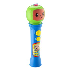 eKids Cocomelon MP3 Ασύρματο Μικρόφωνο Karaoke για παιδιά με ενσωματωμένη μουσική, φωτισμό, Sound Effects (CO-070) (Μπλε/Πράσινο/Κόκκινο) - Image 4