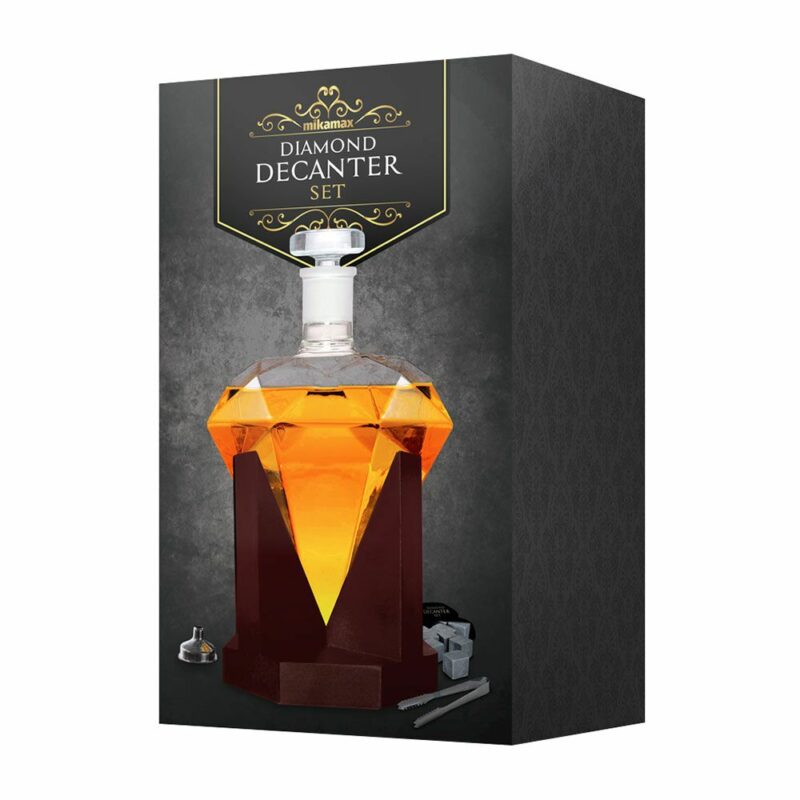 Diamond Decanter - Πολυτελής Καράφα με Διαχρονική Αίσθηση Κομψότητας - Image 4