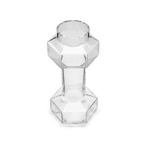 The Source Dumbbell Beer Glass-Ποτήρι μπύρας σε σχήμα βαράκι γυμναστικής - Image 3