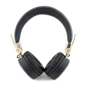 Guess "4G Logo" Over Ear Bluetooth Headphones Ακουστικά Over Ear από δερματίνη με μεταλλικό Logo (Black – GUBH704GEMK) - Image 4