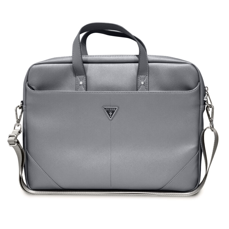 Guess 4G Uptown Computer Bag Τσάντα κατάλληλη για laptop 15" (Silver - GUCB15PSATLG) - Image 2