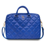 Guess - Quilted 4G Τσάντα κατάλληλη για laptop 16" – Blue - Image 2