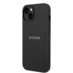 Guess Saffiano Hard Case Θήκη προστασίας από δερματίνη – iPhone 14 Plus (Μαύρο) - Image 5