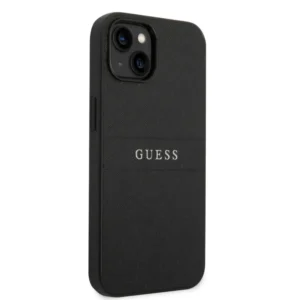 Guess Saffiano Hard Case Θήκη προστασίας από δερματίνη – iPhone 14 Plus (Μαύρο) - Image 3