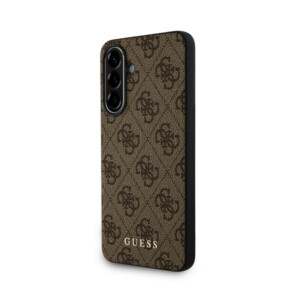 Guess - 4G Metal Gold Logo Θήκη για Samsung Galaxy A56 – Brown
