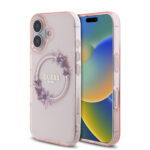 Guess Magsafe “Flower Wreath” Hard Case Θήκη προστασίας από σκληρό πλαστικό – iPhone 16 (Ροζ – GUHMP16SHFWFCP) - Image 2