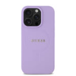 Guess Magsafe “Saffiano Collection" Hard Case Θήκη προστασίας από δερματίνη – iPhone 16 Pro Max (Μωβ – GUHMP16XPSAHMCU) - Image 4