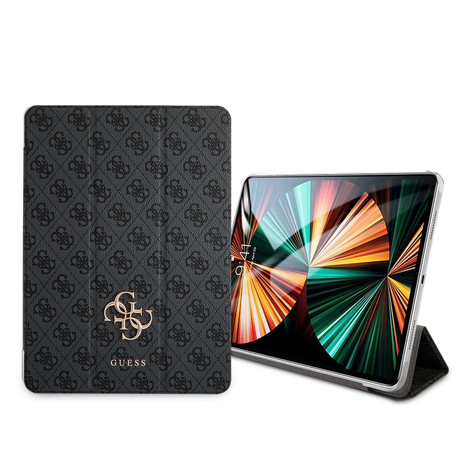 Guess 4G Logo Saffiano Collection Book Cover Θήκη κατάλληλη για Apple iPad Pro 2021 12 Guess 4G Logo Saffiano Collection Book Cover Θήκη κατάλληλη για Apple iPad Pro 2021 12
