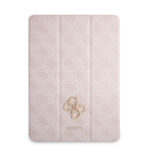 Guess 4G Logo Saffiano Collection Book Cover Θήκη κατάλληλη για Apple iPad Pro 2021 12,9" (Pink - GUIC12G4GFPI) - Image 3