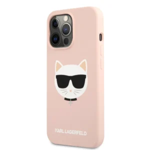 Karl Lagerfeld 3D Rubber Case Choupette's Head Θήκη προστασίας από σιλικόνη – iPhone 13 Pro (Ροζ - KLHCP13LSLCHLP) - Image 3