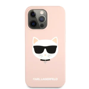 Karl Lagerfeld 3D Rubber Case Choupette's Head Θήκη προστασίας από σιλικόνη – iPhone 13 Pro (Ροζ - KLHCP13LSLCHLP) - Image 4