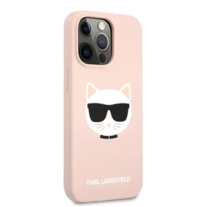 Karl Lagerfeld 3D Rubber Case Choupette's Head Θήκη προστασίας από σιλικόνη – iPhone 13 Pro (Ροζ - KLHCP13LSLCHLP) - Image 5