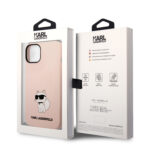 Karl Lagerfeld “Choupette NFT” Hard Case Θήκη προστασίας από σιλικόνη – iPhone 14 Plus (Ροζ – KLHCP14MSNCHBCP) - Image 3