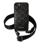 Karl Lagerfeld Monogram Plaque Logo PU Leather Case Θήκη προστασίας από δερματίνη – iPhone 14 Plus (Μαύρο – KLHCP14MSTMMK) - Image 3