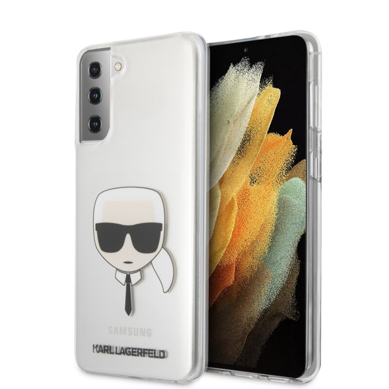 Karl Lagerfeld “Karl's Head” Διάφανη θήκη προστασίας από σιλικόνη – Samsung Galaxy S21 Plus G996 (KLHCS21MKTR - Διάφανη) - Image 2