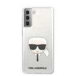 Karl Lagerfeld “Karl's Head” Διάφανη θήκη προστασίας από σιλικόνη – Samsung Galaxy S21 Plus G996 (KLHCS21MKTR - Διάφανη) - Image 3