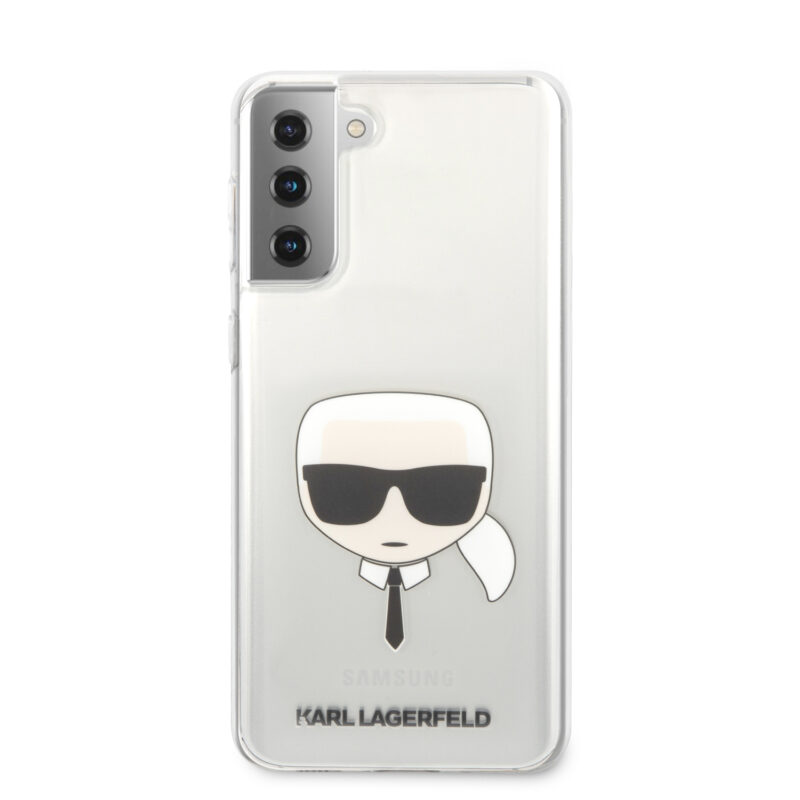 Karl Lagerfeld “Karl's Head” Διάφανη θήκη προστασίας από σιλικόνη – Samsung Galaxy S21 Plus G996 (KLHCS21MKTR - Διάφανη) - Image 3
