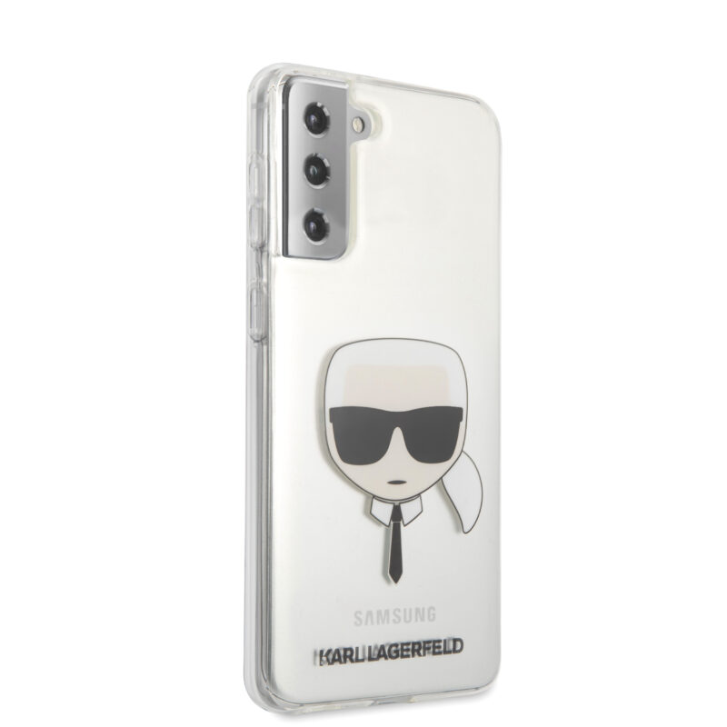 Karl Lagerfeld “Karl's Head” Διάφανη θήκη προστασίας από σιλικόνη – Samsung Galaxy S21 Plus G996 (KLHCS21MKTR - Διάφανη) - Image 4