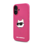 Karl Lagerfeld Magsafe Silicone Case "Choupette's Head" Θήκη προστασίας από σιλικόνη – iPhone 16 (Fuchsia – KLHMP16SSCHPPLF) - Image 3