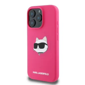 Karl Lagerfeld Magsafe Silicone Case "Choupette's Head" Θήκη προστασίας από σιλικόνη – iPhone 16 Pro Max (Fuchsia – KLHMP16XSCHPPLF) - Image 3