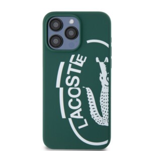 Lacoste Oval Logo Hard Case Θήκη προστασίας από Σιλικόνη για iPhone 15 Pro Max (Πράσινο/Λευκό) - Image 4