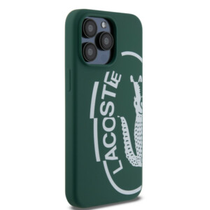 Lacoste Oval Logo Hard Case Θήκη προστασίας από Σιλικόνη για iPhone 15 Pro Max (Πράσινο/Λευκό) - Image 5