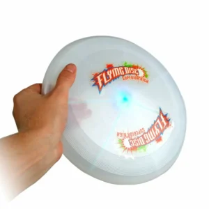 LED Frisbee – Φωτιζόμενο Φρίσμπι με 7 Χρώματα για Νυχτερινή Διασκέδαση
