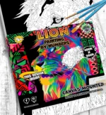 Splat Planet Σετ Ζωγραφικής με Αριθμούς "Lion" σε Καμβά με Τελάρο 30x40cm - Image 5