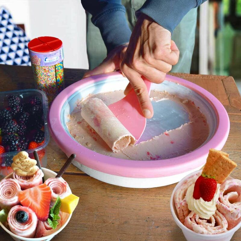 Rolling Ice Cream Grill – Φτιάξε σπιτικά Ρολά Παγωτού στο λεπτό - Image 5