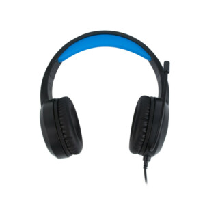NGS GHX-510 Over Ear Gaming Headset με LED Lights & Volume Control, USB / 3.5mm, σε μαύρο/μπλε χρώμα - Image 5
