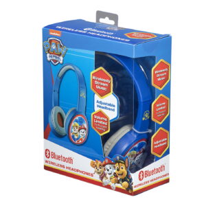 eKids Paw Patrol Ασύρματα Ακουστικά με ασφαλή μέγιστη ένταση ήχου για παιδιά και εφήβους (PW-B36VM) (Γαλάζιο/Λευκό) - Image 4