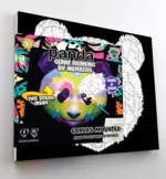 Splat Planet Σετ Ζωγραφικής με Αριθμούς "Panda" σε Καμβά με Τελάρο 30x40cm - Image 4