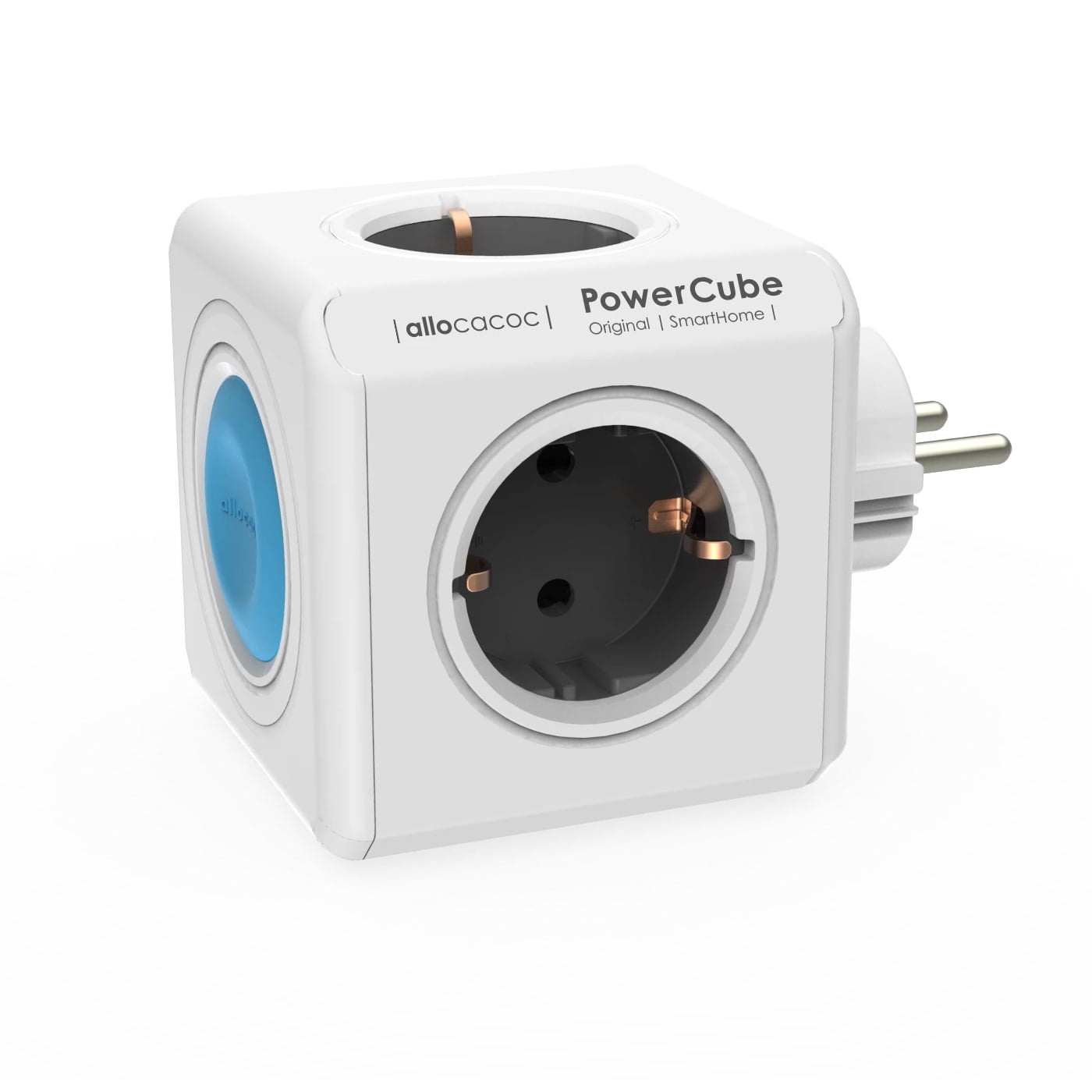 Allocacoc® PowerCube |Original SmartHome| Τηλεχειριζόμενο Πολύπριζο 4 θέσεων - Γκρι - 10751/DEORSH Allocacoc® PowerCube |Original SmartHome| Τηλεχειριζόμενο Πολύπριζο 4 θέσεων - Γκρι - 10751/DEORSH