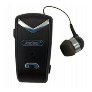 Andowl Q-EH621 — In-ear Bluetooth ακουστικό με άγκιστρο στο πέτο