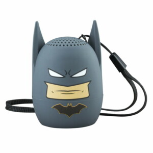 eKids Batman Φορητό ηχείο Bluetooth για παιδιά με λουράκι καρπού (Γκρι/Μαύρο) - Image 2