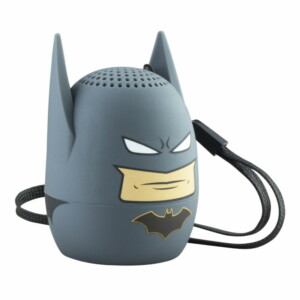 eKids Batman Φορητό ηχείο Bluetooth για παιδιά με λουράκι καρπού (Γκρι/Μαύρο) - Image 4
