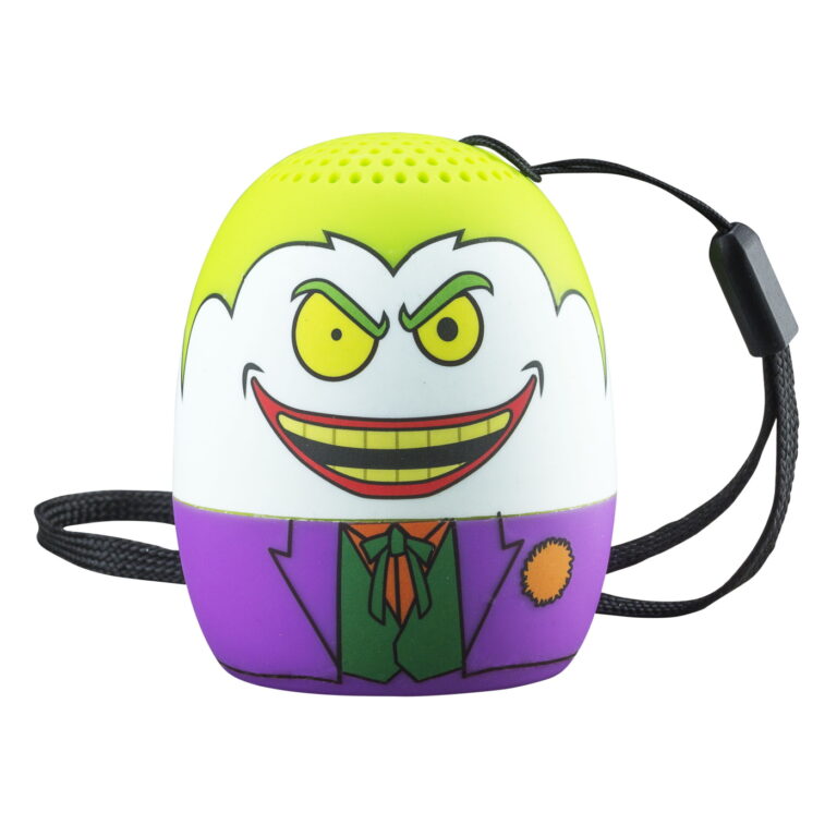 eKids Joker Φορητό ηχείο Bluetooth για παιδιά με λουράκι καρπού (Μωβ/Κίτρινο)
