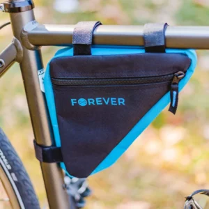 Forever Bike Bag Under The Frame – Τσάντα Υποπλαισίου Ποδηλάτου FB-100 (Μαύρο / Μπλε) - Image 3