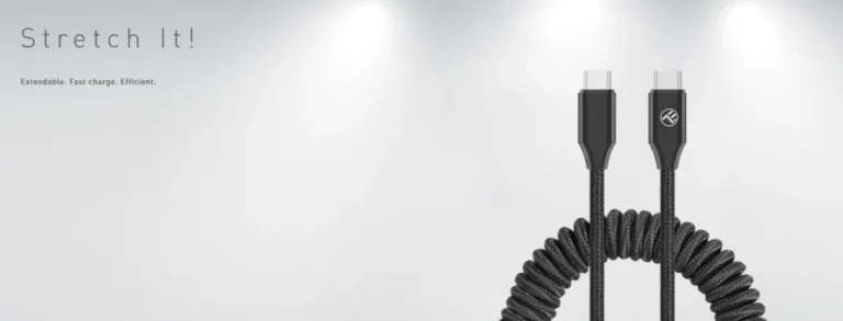 Καλώδιο φόρτισης και δεδομένων Tellur USB-C σε USB-C PD60W – επεκτάσιμο έως 1,8 μέτρα σε μαύρο χρώμα - Image 4