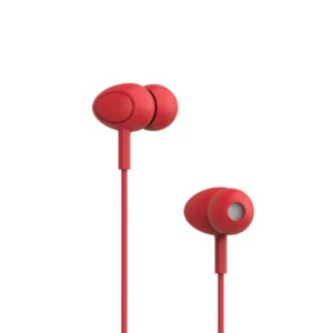 Tellur Gamma Ενσύρματα In‑Ear Ακουστικά με Μικρόφωνο – Επιλογή Χρωμάτων (Κόκκινο) - Image 4