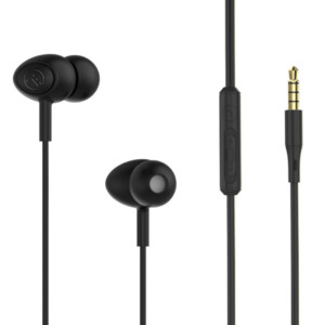 Tellur Gamma Ενσύρματα In‑Ear Ακουστικά με Μικρόφωνο – Επιλογή Χρωμάτων (Μαύρο) - Image 2