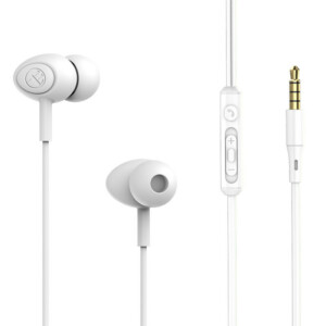 Tellur Gamma Ενσύρματα In‑Ear Ακουστικά με Μικρόφωνο – Επιλογή Χρωμάτων (Λευκό)