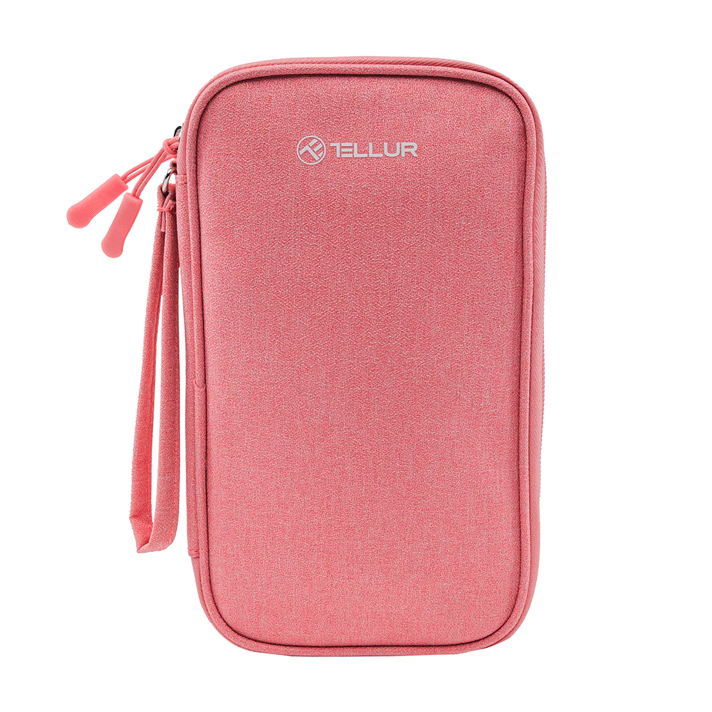 Tellur Universal Travel Cable Organizer- Τσάντα οργάνωσης Ταξιδιου σε ροζ χρώμα (TLL193021) Tellur Universal Travel Cable Organizer- Τσάντα οργάνωσης Ταξιδιου σε ροζ χρώμα (TLL193021)