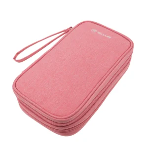 Tellur Universal Travel Cable Organizer- Τσάντα οργάνωσης Ταξιδιου σε ροζ χρώμα (TLL193021) - Image 3