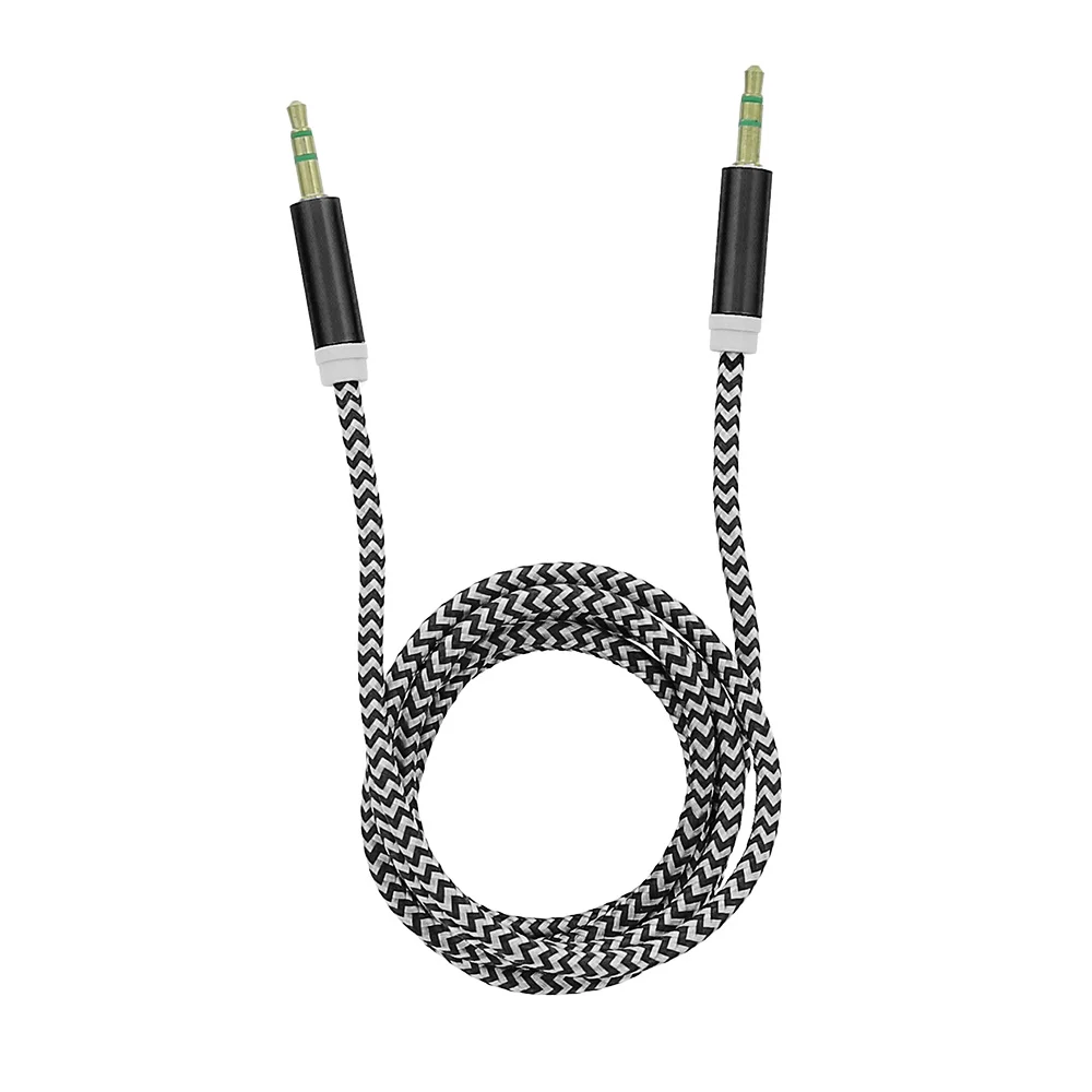 Tellur Auxiliary Audio Cable Στερεοφωνικό καλώδιο ήχου Αρσενικό/Αρσενικό μήκους 1 μέτρου σε μαύρο Tellur Auxiliary Audio Cable Στερεοφωνικό καλώδιο ήχου Αρσενικό/Αρσενικό μήκους 1 μέτρου σε μαύρο